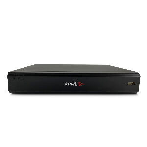 DVR Pentabrid Acvil Pro XVR5116FHD, 16 canale, 5 MP, audio prin coaxial