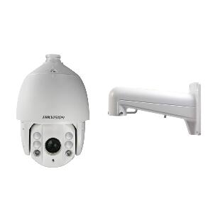 Camera supraveghere Speed Dome IP Hikvision Ultra Low Light DS-2DE7225IW-AE, 2MP, IR 150 m, 4.8 - 120 mm + support