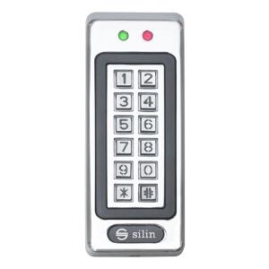 Cititor de proximitate stand alone/controler cu tastatura Silin SK-1011, RFID, 2-5 cm, 1000 utilizatori