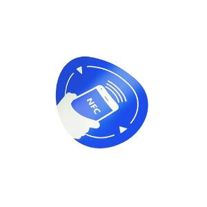 Eticheta NFC autoadeziva NFC-3016-BL, MIFARE, anti-coliziune, reinscriptibil