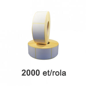 Role etichete termice ZINTA 53x74mm 2000 et./rola