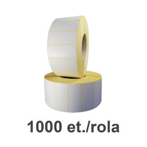 Role etichete termice ZINTA 70x30mm 1000 et./rola