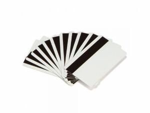 Card magnetic PVC Zebra Premier Hi-Co CR80 banda pentru semnatura alb 500 carduri