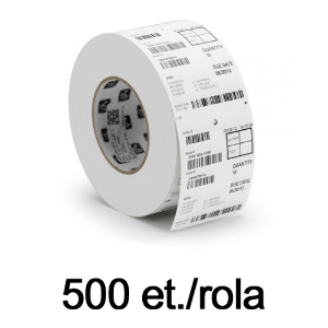 Role etichete Zebra PolyPro 4000D 76x25mm 500 et./rola cutie