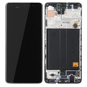 Display Samsung Galaxy A51 A515 Display Original Service Pack Black Negru