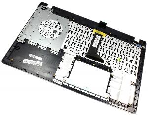Tastatura Asus A550CA neagra cu Palmrest argintiu