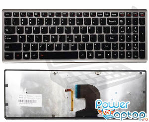 Tastatura Lenovo IdeaPad P500 rama gri iluminata backlit