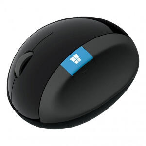Mouse wireless Microsoft Sculpt USB Ergonomic negru