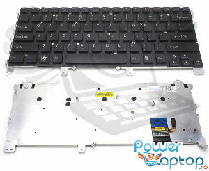 Tastatura Sony Vaio VPCZ115FC B iluminata layout US fara rama enter mic
