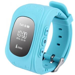  Ceas Smartwatch copii GPS Tracker iUni Q50, Telefon incorporat, Apel SOS, Albastru