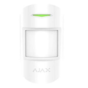 Detector de miscare wireless AJAX MotionProtect WH, PIR, 12 m, pet immunity
