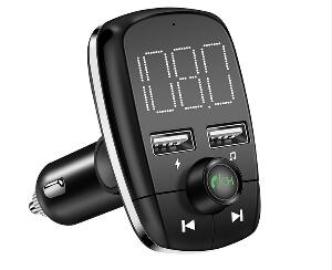 Modulator FM Auto Wireless T50 Car Kit Bluetooth MP3 Player Dual Usb Port 