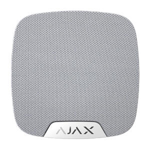 Sirena wireless de interior AJAX HomeSiren WH, 105 dB, RF 2000 m, 5 ani autonomie