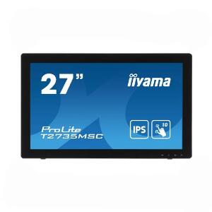 Monitor POS touchscreen iiyama ProLite T2735MSC 27 inch Full HD PCAP negru mat
