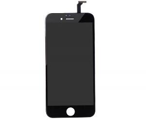 Display iPhone 6 LCD Negru Complet Cu Tablita Metalica Si Conector Amprenta