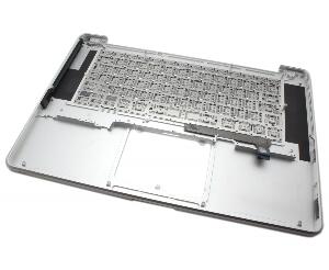 Tastatura Apple MacBook Pro 15 A1286 2009 Neagra cu Palmrest Argintiu Refurbished