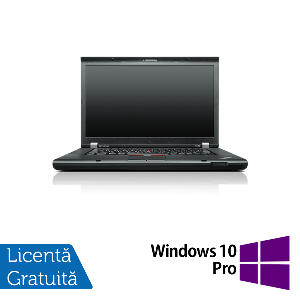 Laptop LENOVO ThinkPad T530, Intel Core i5-3380M 2.90GHz, 4GB DDR3, 500GB SATA, DVD-RW, 15.6 Inch, Webcam + Windows 10 Pro