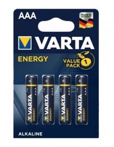 Set 4 buc baterii AAA LR6/MN2400 Alkaline, Varta