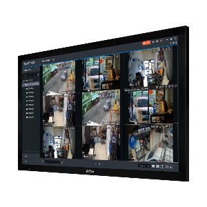 Monitor Full HD LED LCD Dahua DHL43, 43 inch, 60 Hz, 12 ms, CVBS, VGA, DVI-D, HDMI, RJ45, USB, Audio out