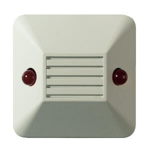 Indicator de alarma LED conventional UTC AI672, flash/continuu, max 4 detectori, 4 mA