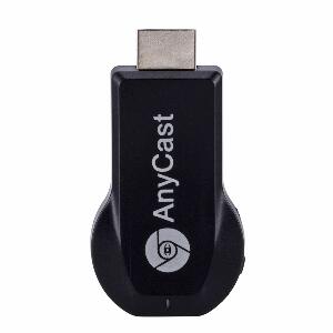 Streaming Media Player Techstar® Anycast V2.0, Full HD, 1080P, Wireless, HDMI, AirPlay, DLNA, Miracast