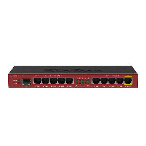 Router Gigabit MikroTik RB2011ILS-IN, 5 porturi Gigabit, 5 porturi Fast Ethernet, 1 port SFP, 10/100/1000 Mbps, PoE