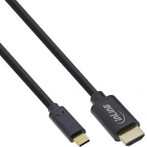 Cablu USB type C la HDMI 4K60Hz T-T 5m, InLine IL64115