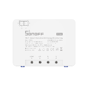 Releu Wi-Fi Sonoff Pow R3, Monitorizare consum electric, Control aplicatie & vocal