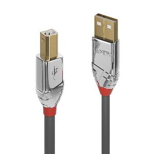 Cablu USB 2.0 tip A la tip B Cromo Line T-T 3m, Lindy L36643