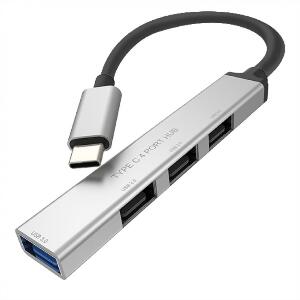 HUB USB type C la 4 x USB-A, Roline 14.02.5053