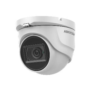 Camera supraveghere dome Hikvision Ultra-Low Light DS-2CE76H8T-ITMF, 5MP, IR 30 m, 2.8 mm