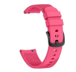 Curea ceas Smartwatch Samsung Gear S3, iUni 22 mm Silicon Pink