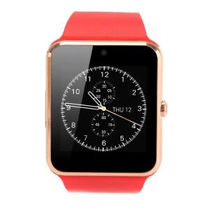 Smartwatch U-Watch GT08 Bluetooth Rosu Compatibil SIM, MicroSD