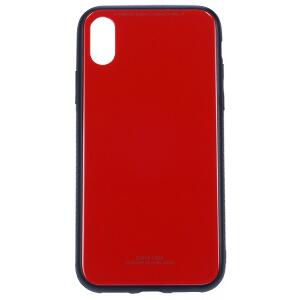 Husa Spate Upzz Glass Pro iPhone X ,iphone 10 Red
