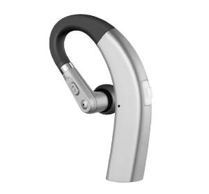 Casca Bluetooth Techstar® M11 Argintiu, Ultra Usor 10g, Comfortabil, HD, Noise Canceling, 10gr