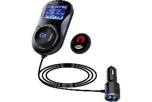 Handsfree BT Modulator FM MP3 Auto Techstar® BC30, microSD, USB Dual, Display Digital, QuickCharge 3.0, Negru
