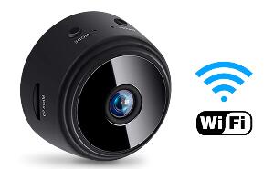 Camera supraveghere Techstar® RL-96 1080P, FullHD, Wide 150°, Infrarosu, MicroSD, WiFi, Spy, Prindere Magnetica