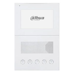 Interfon IP de interior Dahua VTH2201DW, aparent, 4 intrari, 10-15 V