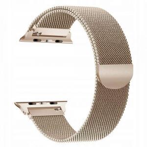 Curea Apple Watch, Tech Protect Milanese Loop, Compatibila Cu Apple Watch 1/2/3/4/5 (38/40mm) ,gold