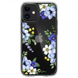 Husa Premium Spigen Cyrill Cecile Pentru iPhone 12 Mini, Midnight Bloom