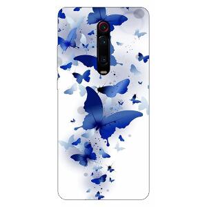 Husa Silicon Soft Upzz Print Compatibila Cu Xiaomimi 9t Pro / Mi 9t Model Blue Butterflies