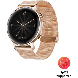 Ceas Smartwatch Huawei Watch GT 2 42mm Refined Gold