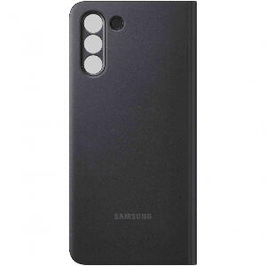 Husa de protectie Samsung Smart Clear View Cover pentru Galaxy S21 Plus Black