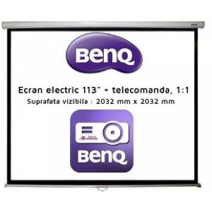 Ecran Proiectie Videoproiector BenQ 113 inch 5J.BQE11.113