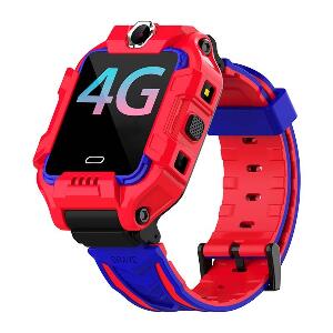 Ceas Smartwatch Copii Techstar® Y99, 1.40 inch IPS, Cartela SIM 4G LTE, Tracker GPS, AGPS, LBS, WIFI, Buton SOS, Apelare Video, Rosu
