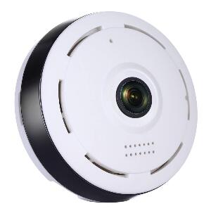 Camera Supraveghere Video Techstar® D80, HD 960P , Wireless, Iluminare LED, 360°, Detectare Miscare, Microfon, Difuzor 