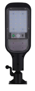 Lampa solara JX-516 cu panou solar si telecomanda Negru 