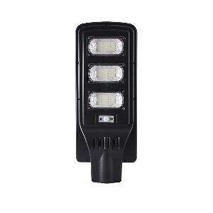 Lampa Stradala LED cu Incarcare Solara, 4U®, 150W, senzor miscare, acumulator intern, telecomanda