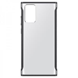 Husa Spate Samsung Clear Protective Originala Compatibila Cu Samsung Note 20, Cu Margine Neagra