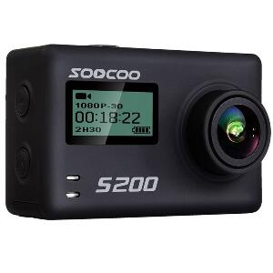 Camera Video Sport 4K iUni Dare S200 Black, WiFi, GPS, mini HDMI, 2.4 inch LCD, Unghi filmare 170 grade